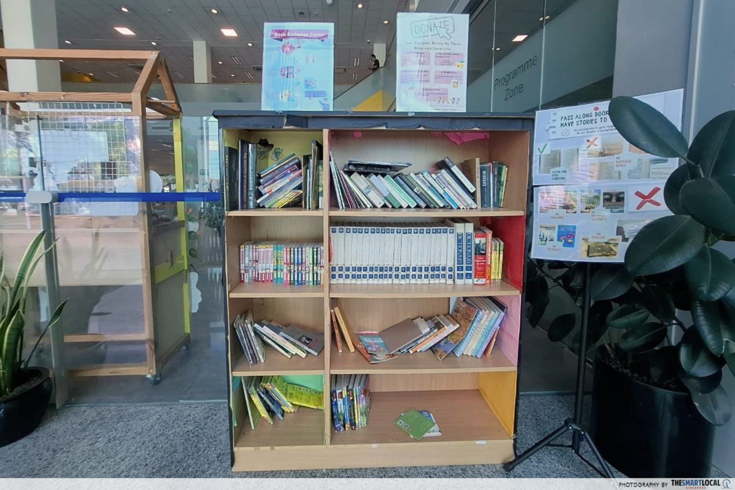 book exchange corner