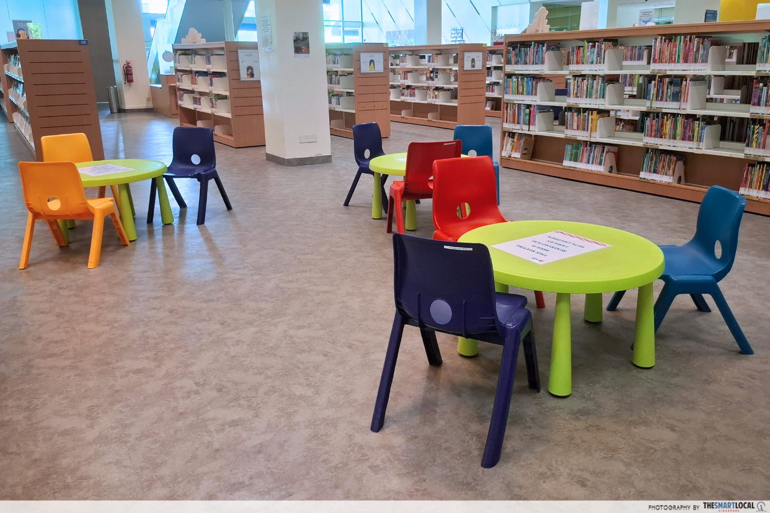 ang mo kio library - children's seating areas