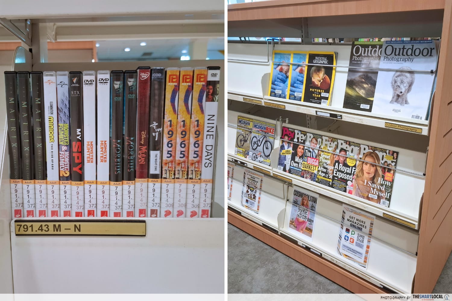 ang mo kio library - dvds & magazines