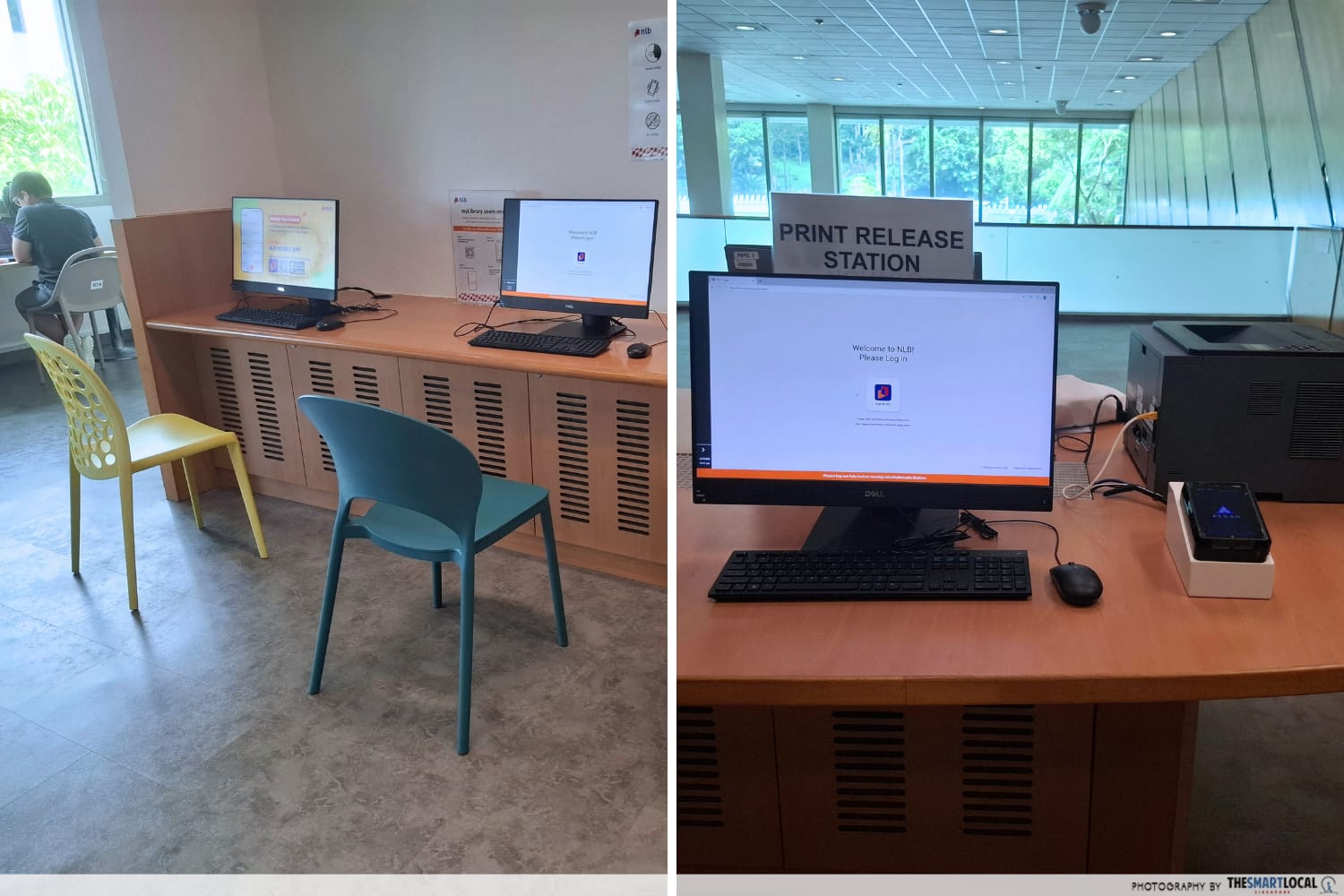ang mo kio library - multimedia stations