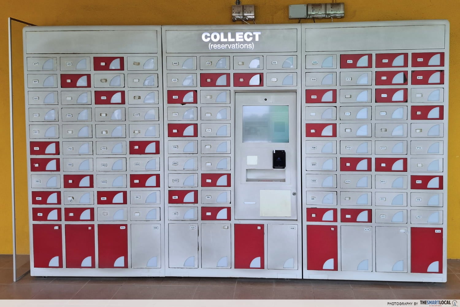 ang mo kio library - reservation lockers