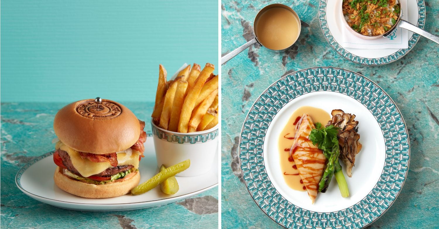 blue box cafe - all day dining burger chicken rice