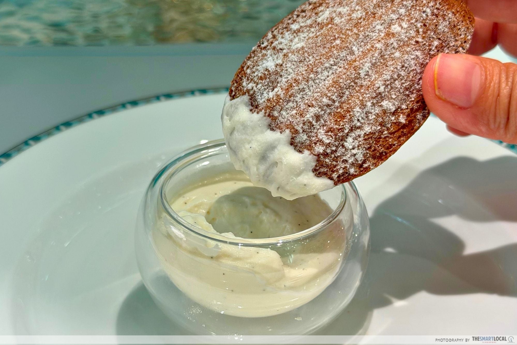 blue box cafe - lavender madeleine