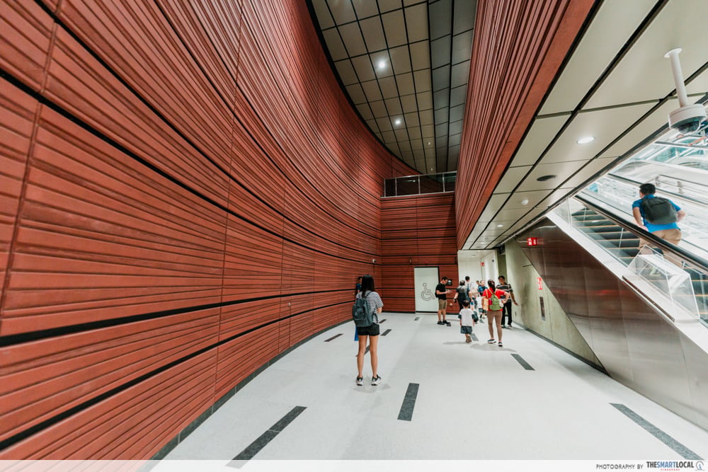 cantonment station curved wall