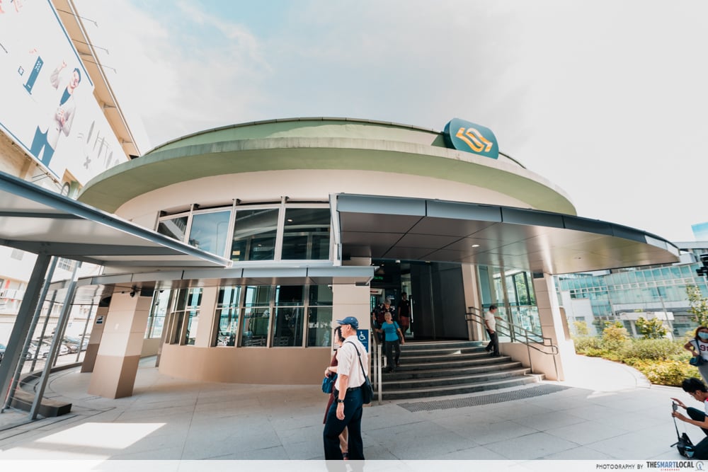 cantonment station exit 1