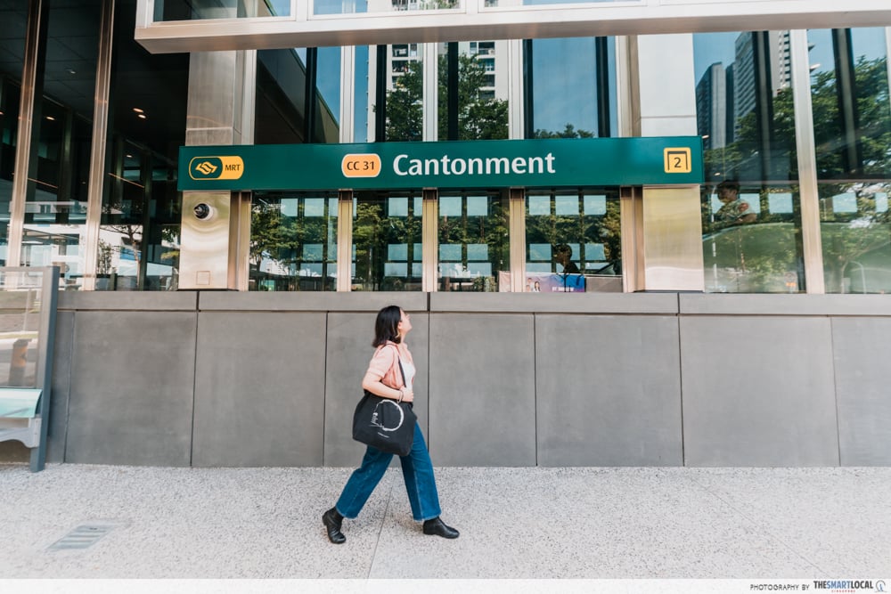 cantonment station exit 2