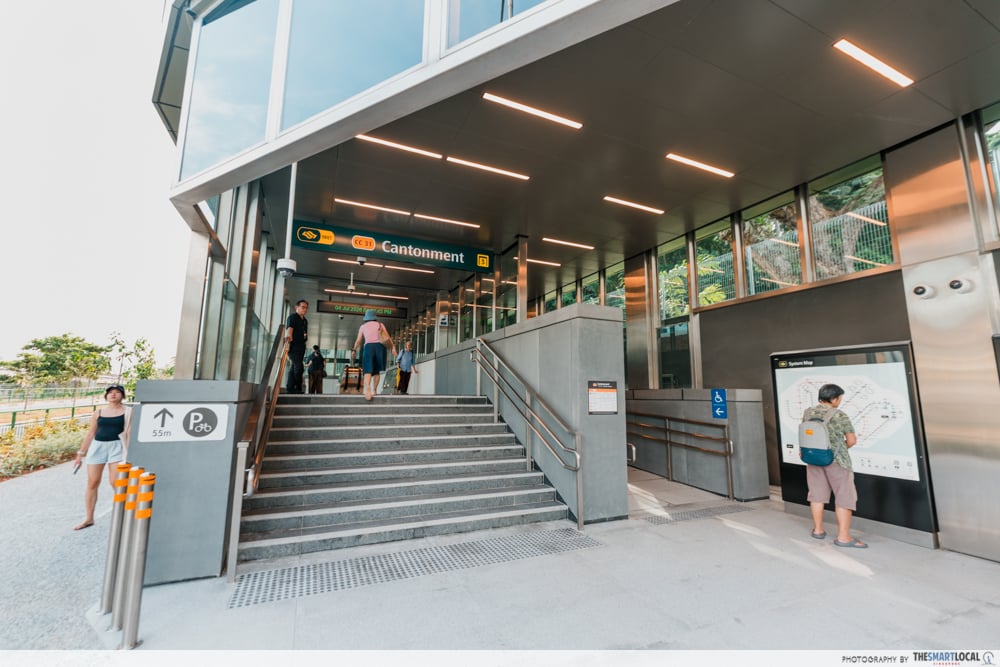 cantonment station exit 3