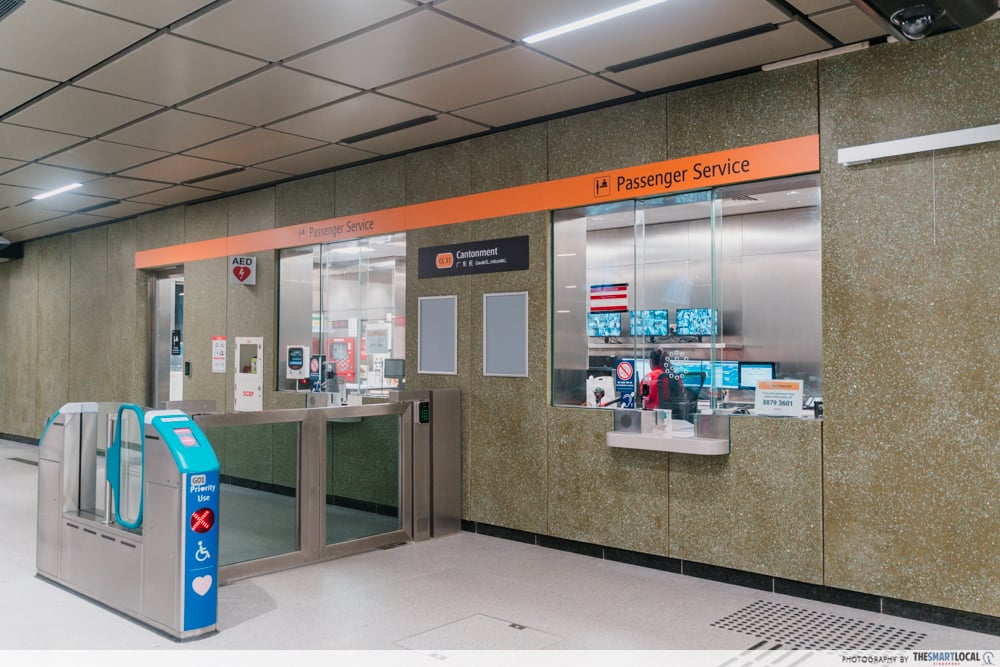 cantonment station passenger service centre