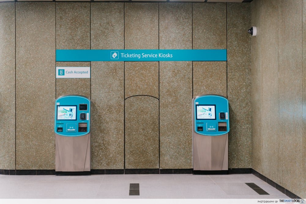 cantonment station ticketing service kiosks