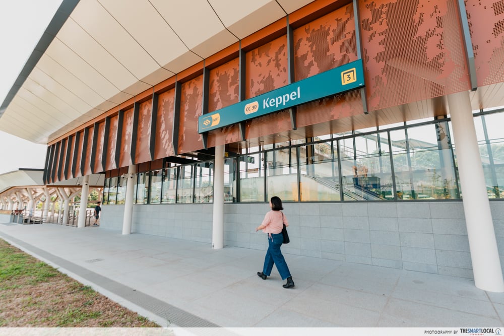 keppel station exit 3