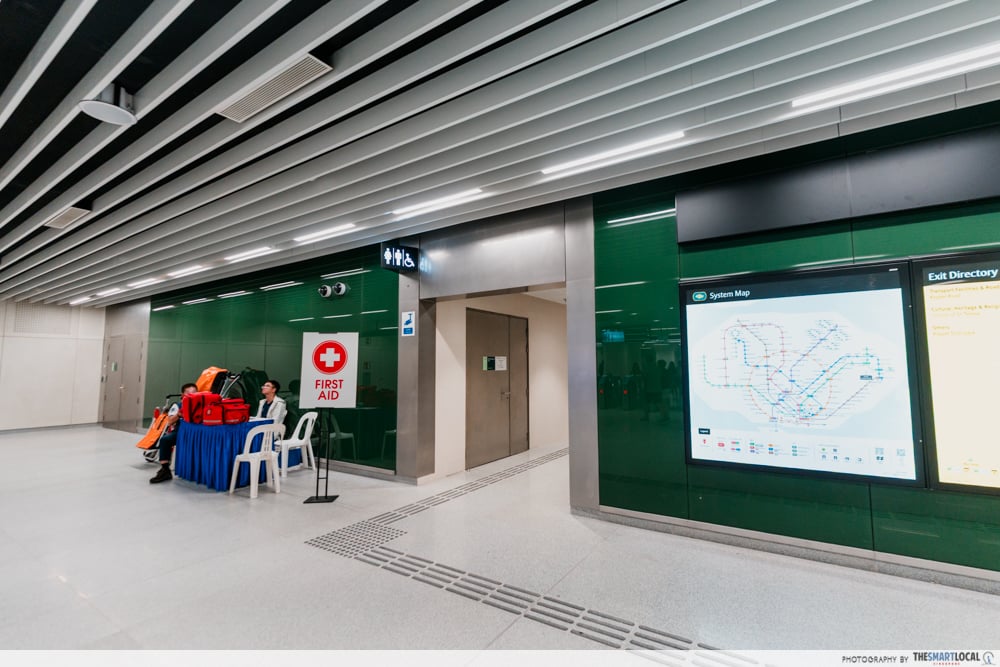keppel station toilet