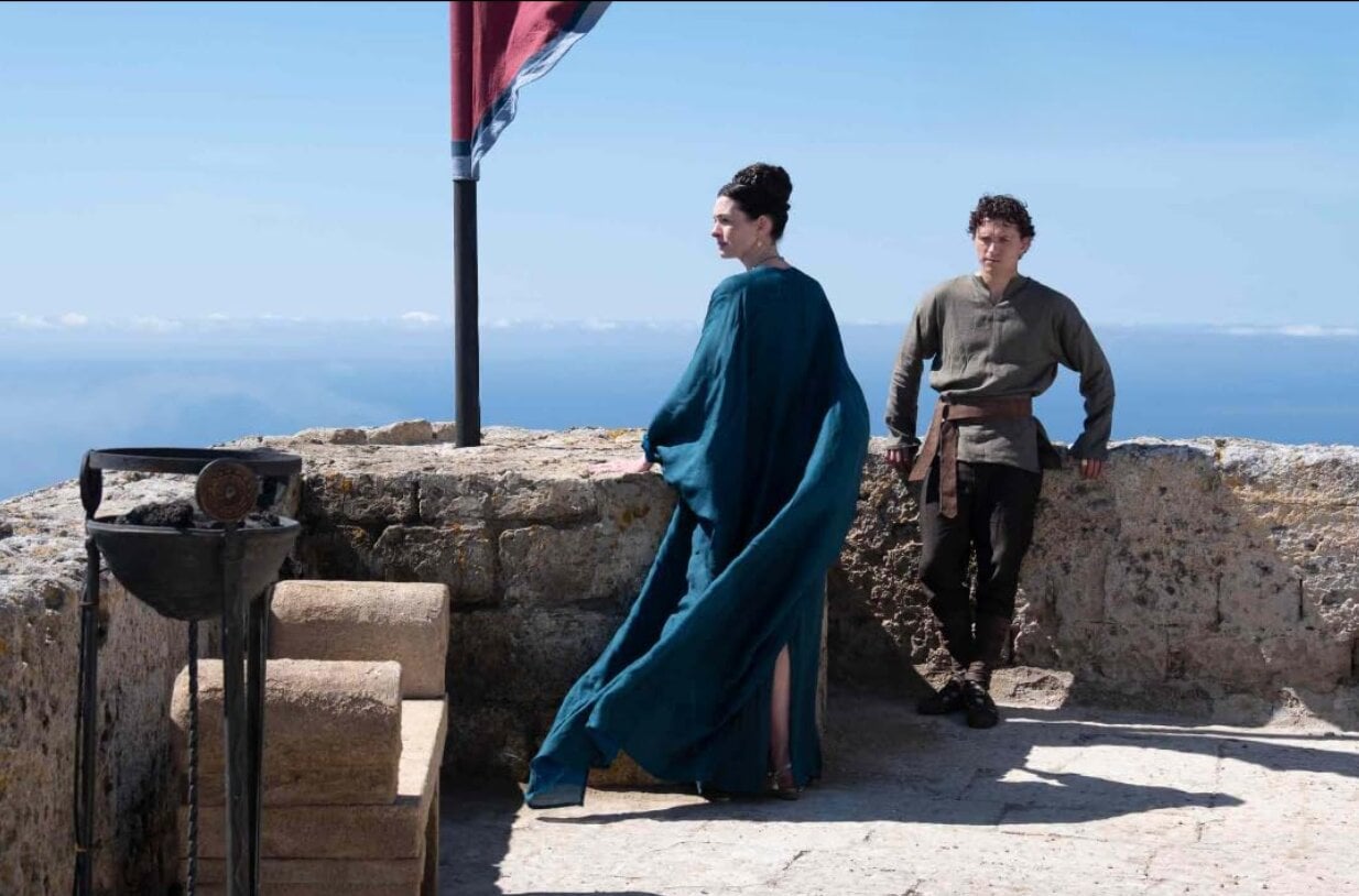 christopher nolan the odyssey - anne hathaway tom holland