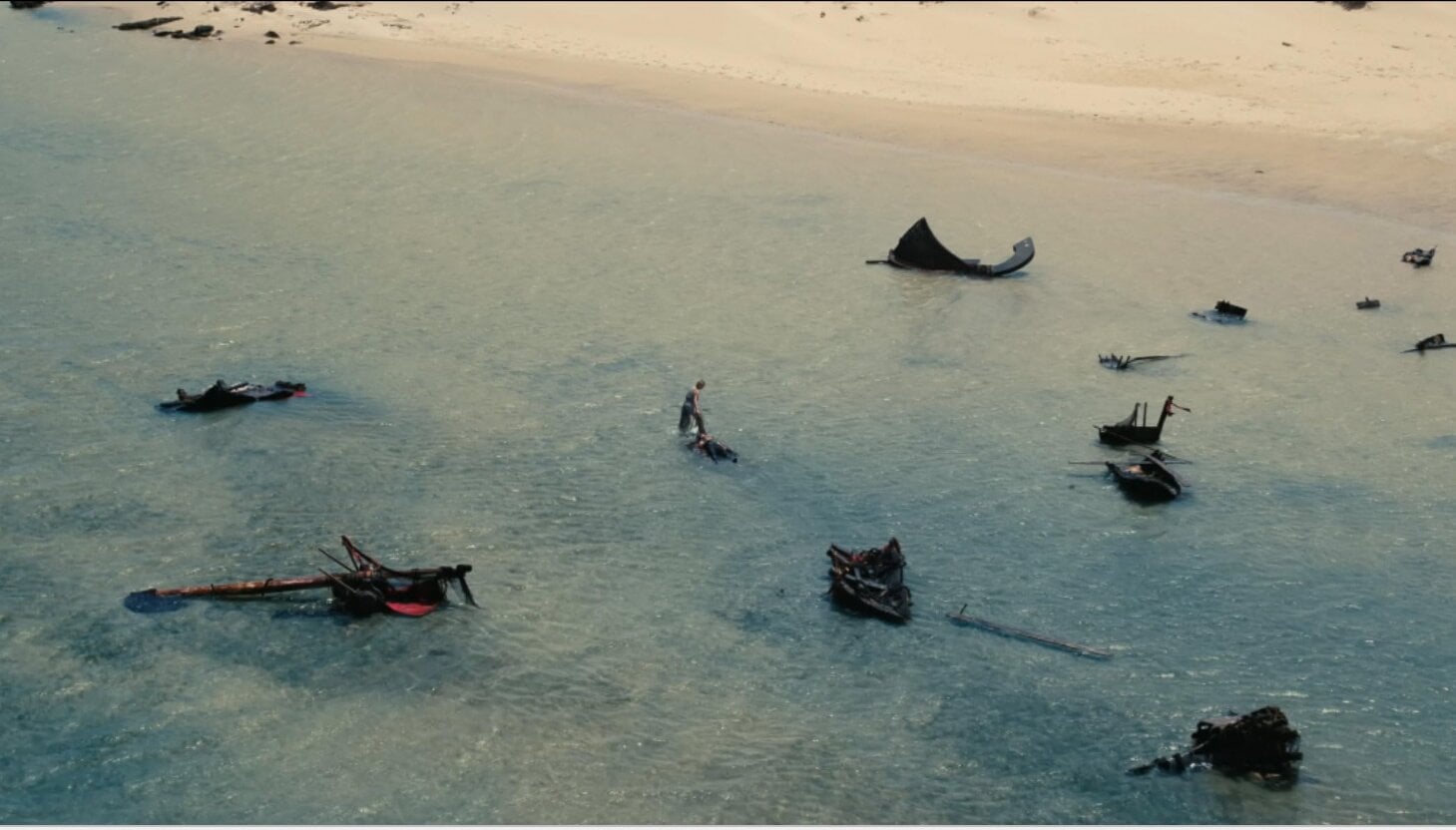 christopher nolan the odyssey - shipwreck