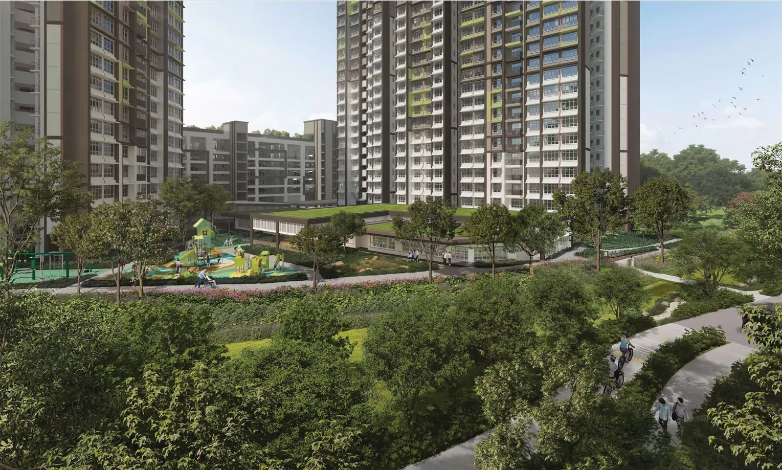 future developments singapore - woodlands housing by the woods
