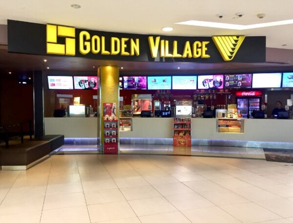 golden village plaza singapura - counters