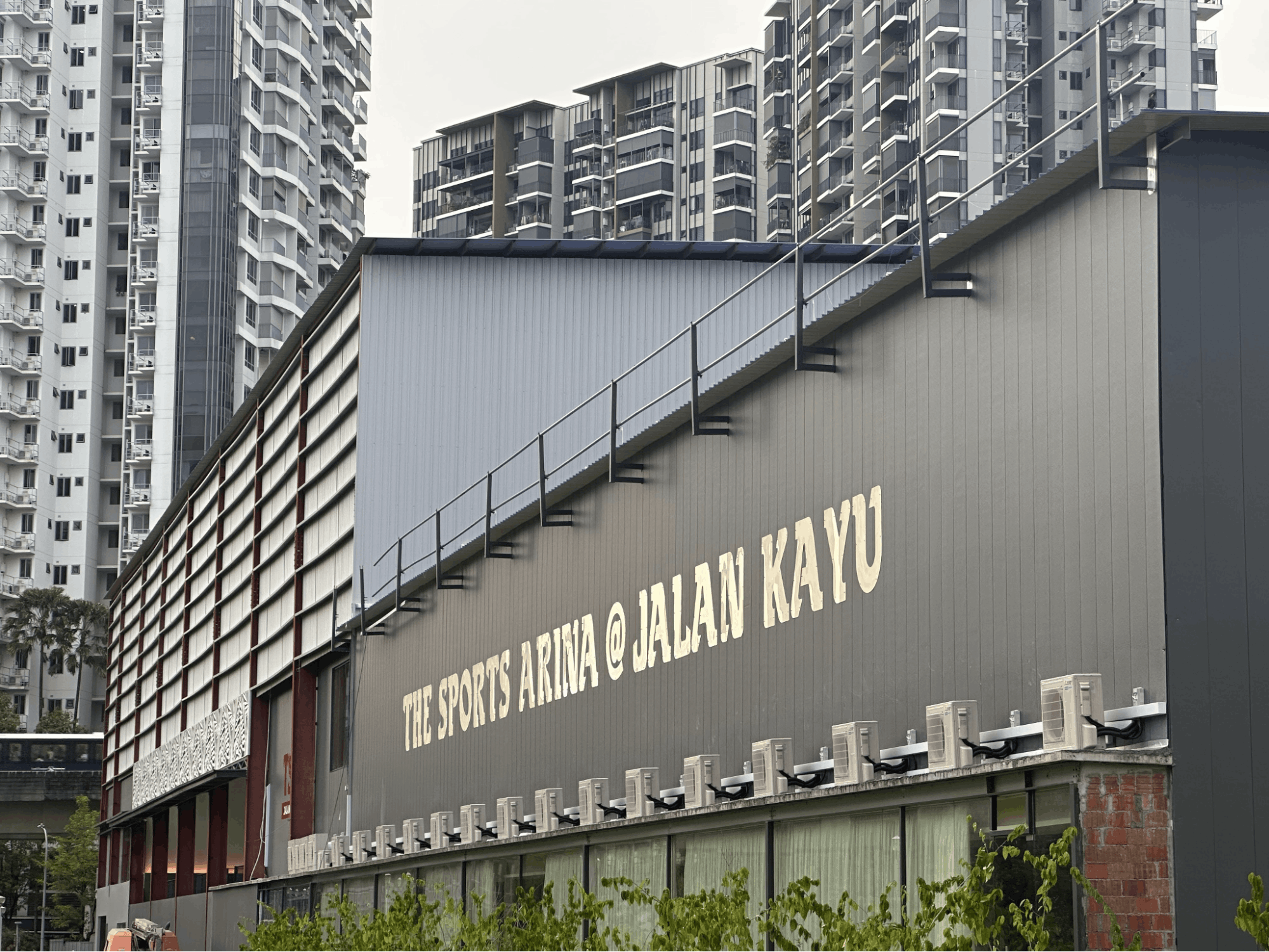 The Sports Arina Jalan Kayu facade