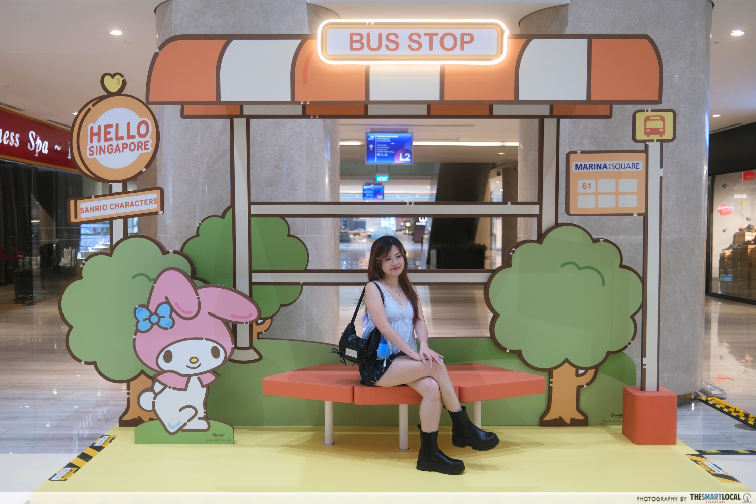 Retro bus stop