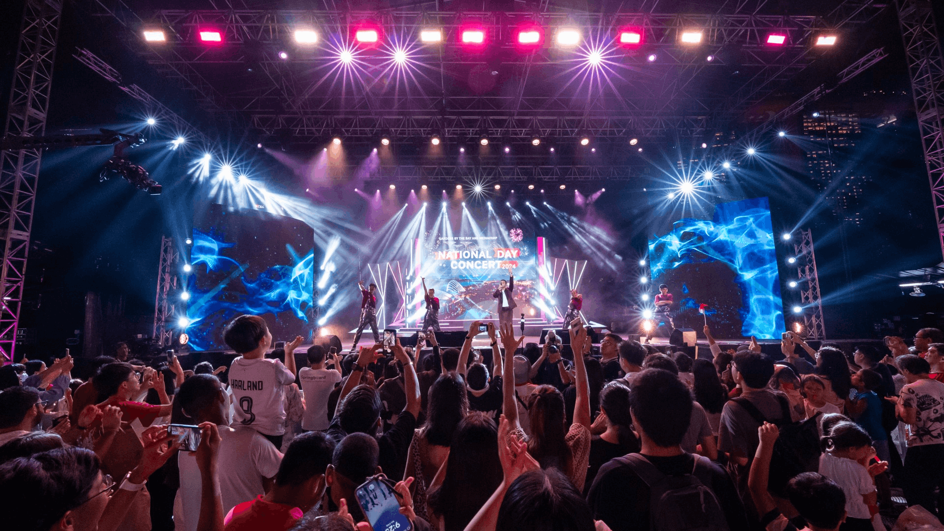 Gardens by the Bay and Mediacorp National Day Concert
