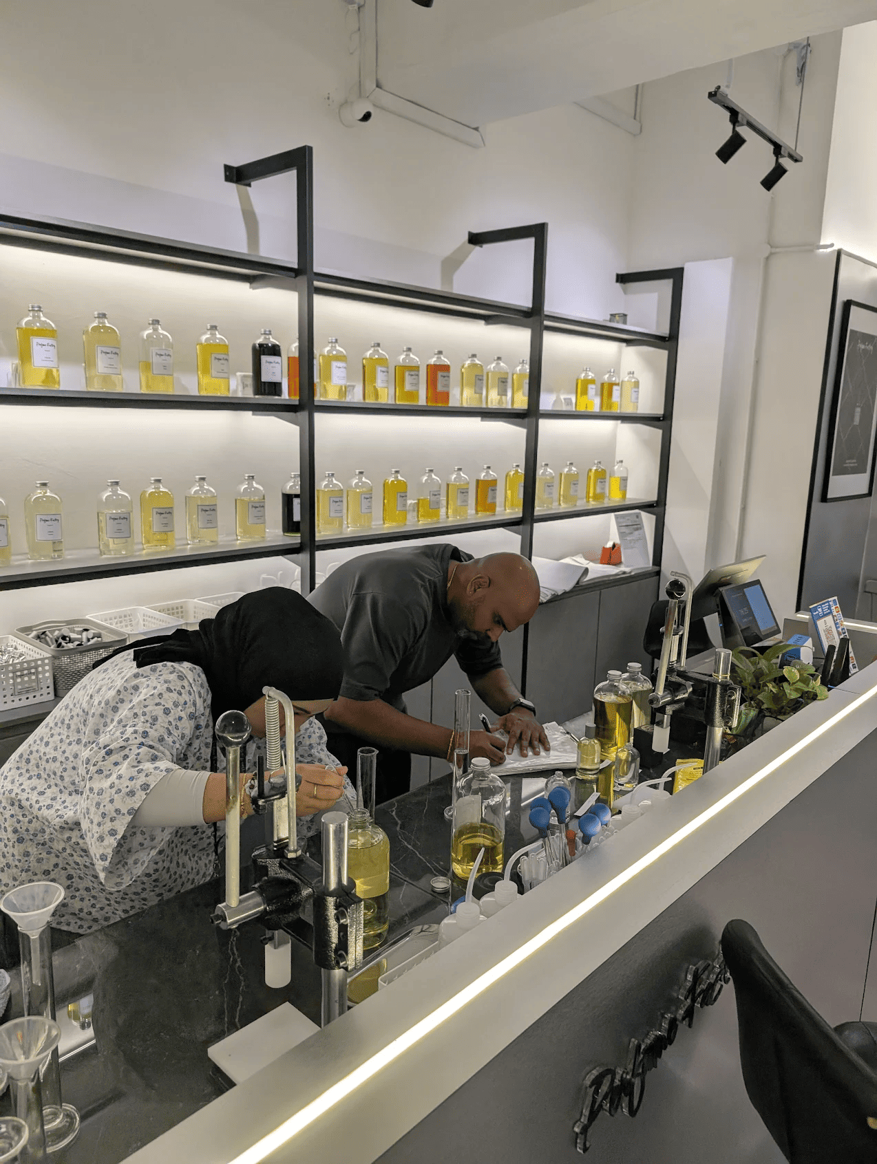 perfume factory work