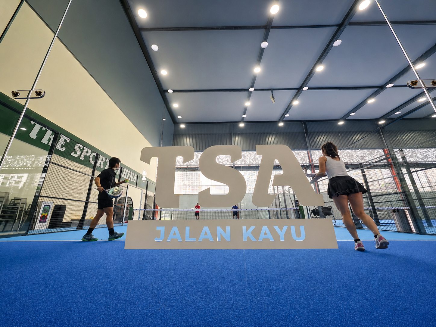 The Sports Arina Jalan Kayu Sign