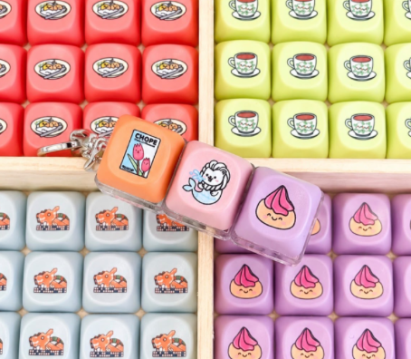 kopitiam collectible keycap keychains