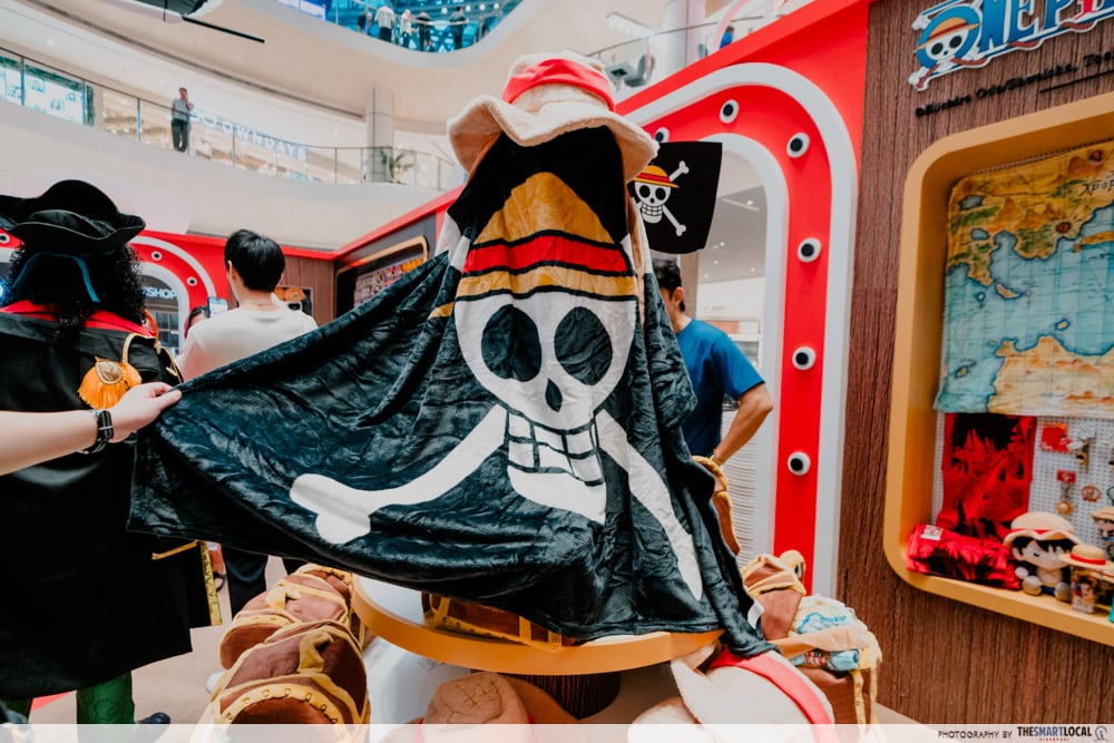 pirate flag blanket