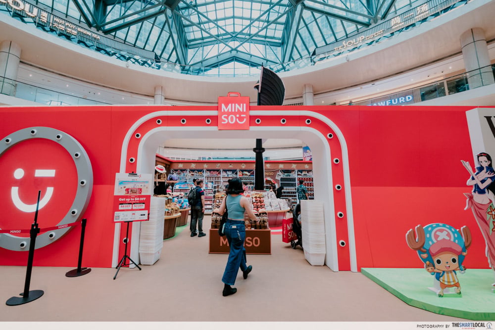 one piece miniso - side entrance