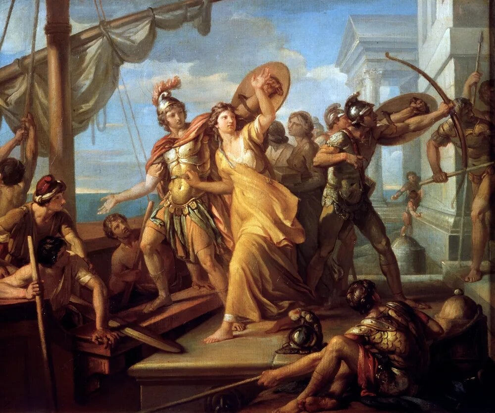 paris abducting helen