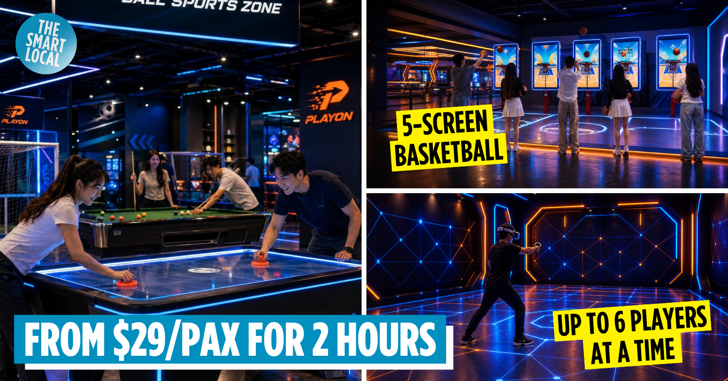 PLAYON At Downtown East Is SG’s First Digital Sports Play Park, With VR Paragliding & Skiing Simulators