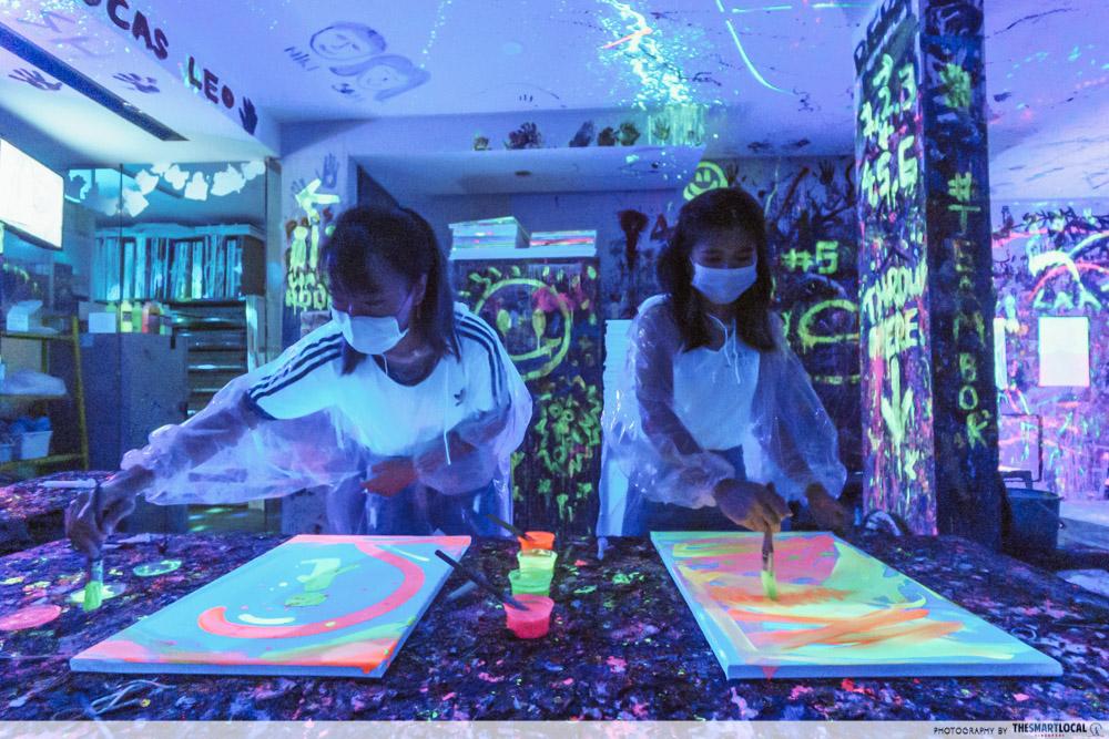 splat paint house