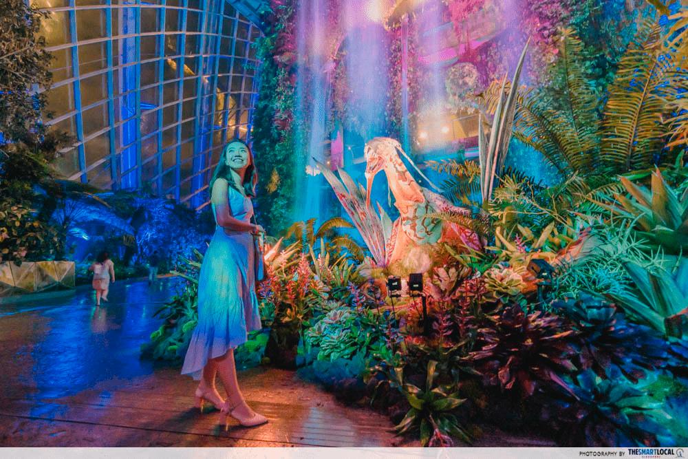 flower dome and cloud forest