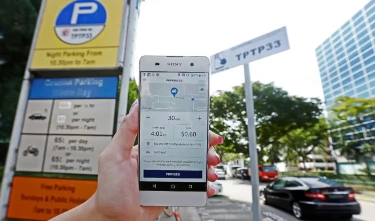 illegal parking parking sg app