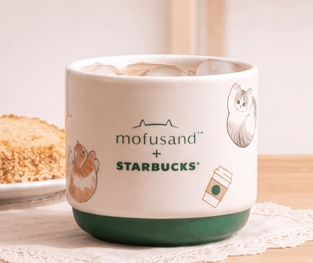 Mofusand x Starbucks ceramic mug