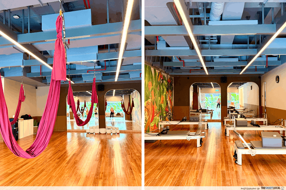 Mövenpick Resort & Spa Bintan Lagoon - aerial yoga and pilates