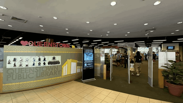 Redevelopment Singapore - Queenstown Library Interior
