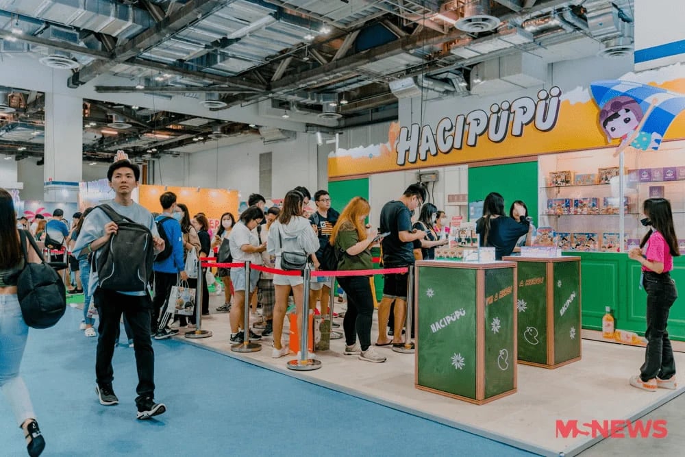 Pop Toy Show 2023 Hacipupu booth