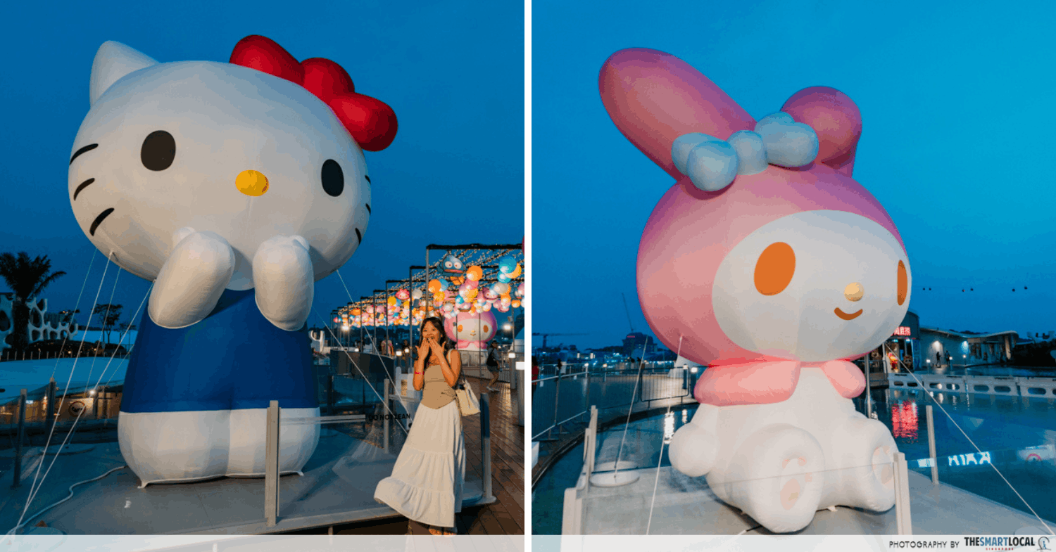 Hello Kitty & My Melody giant inflatables