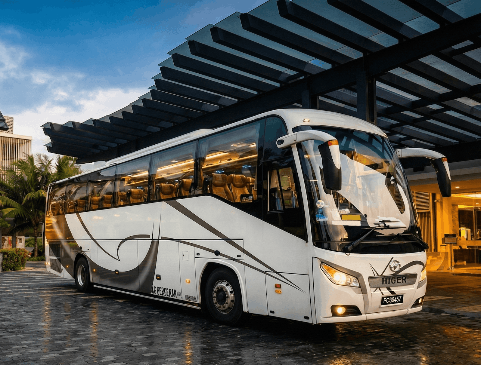 bus to mersing - diamond coach
