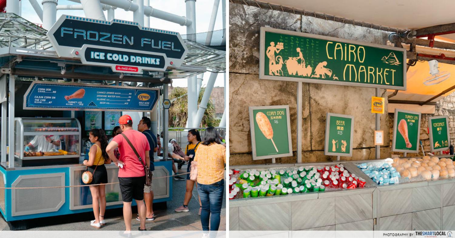 Universal Studios Singapore Snack Stalls