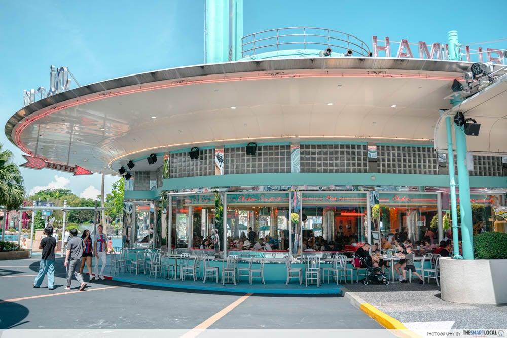Universal Studios Singapore Mel's Drive-In