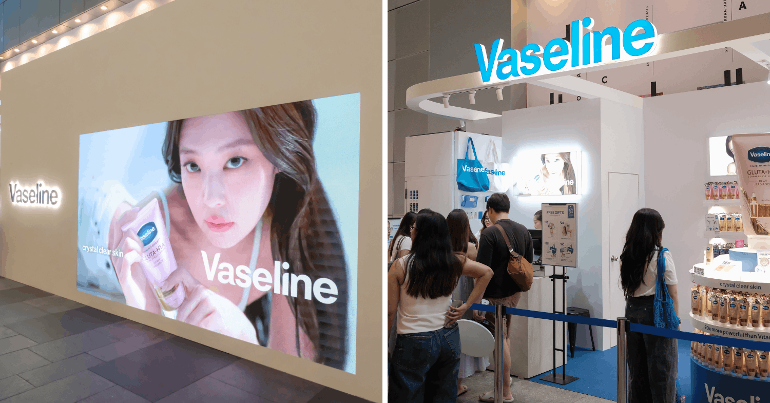 Vaseline x JENNIE pop-up