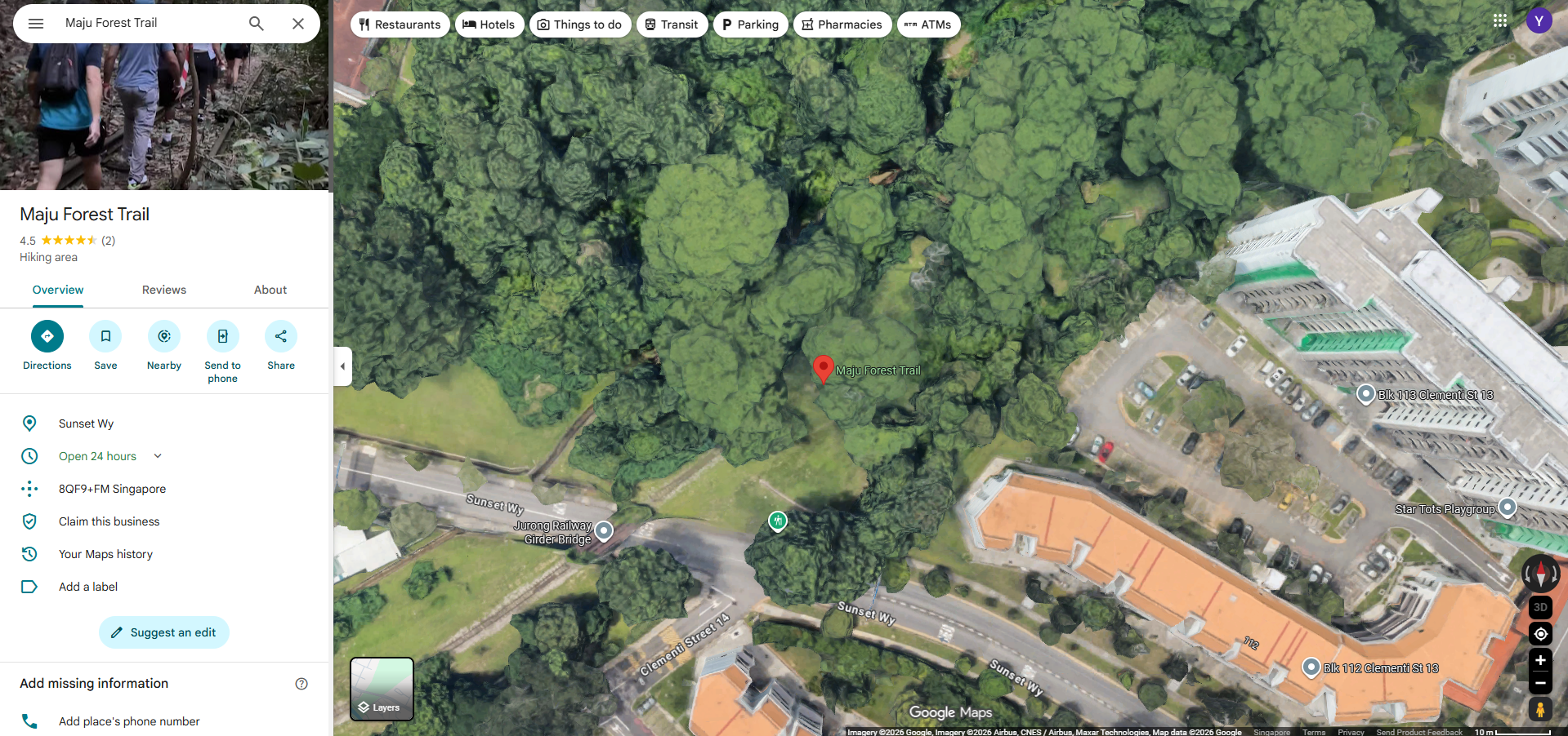 Maju Forest Trail