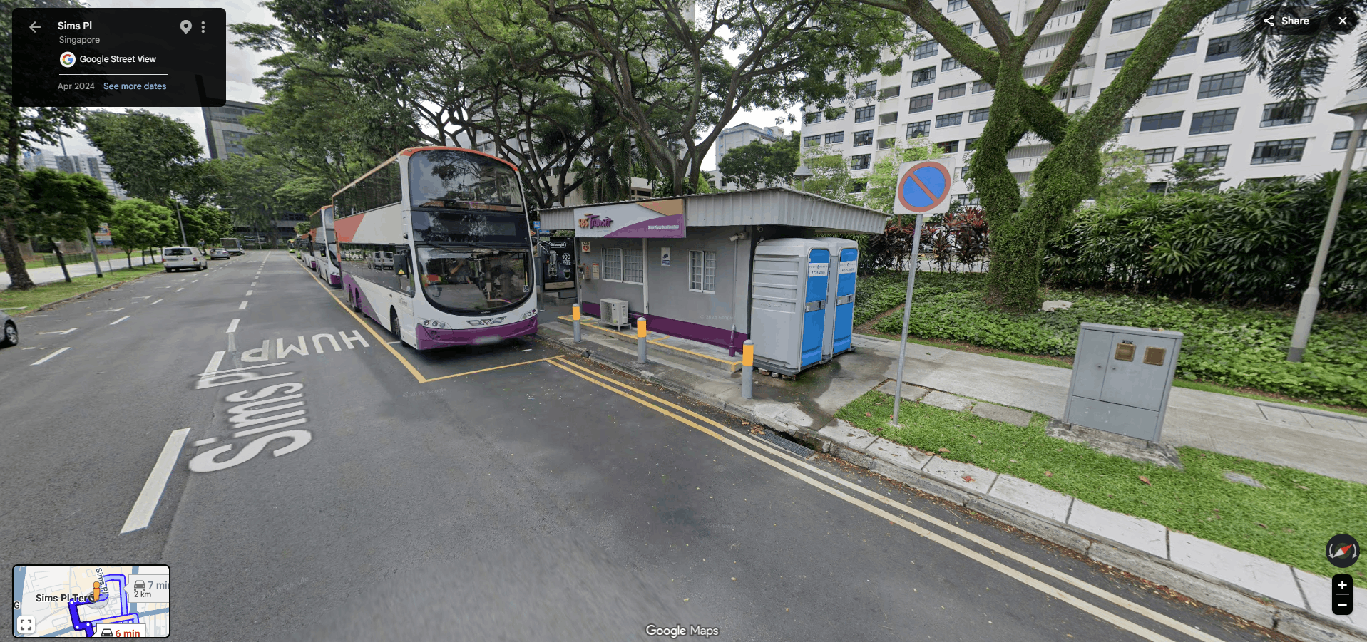 Sims Place Bus Terminal