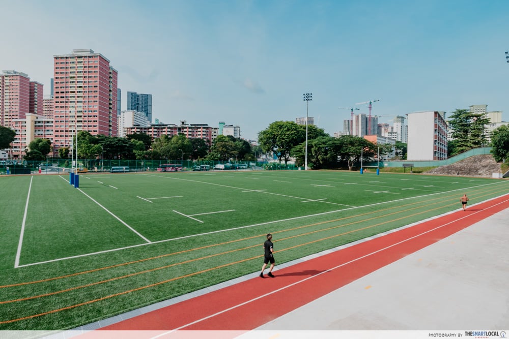 Rugby pitch