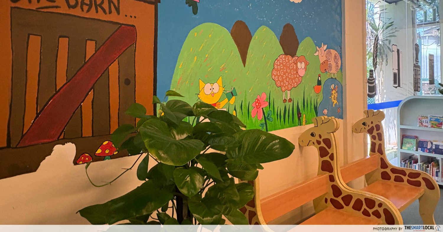queenstown library - children's section 