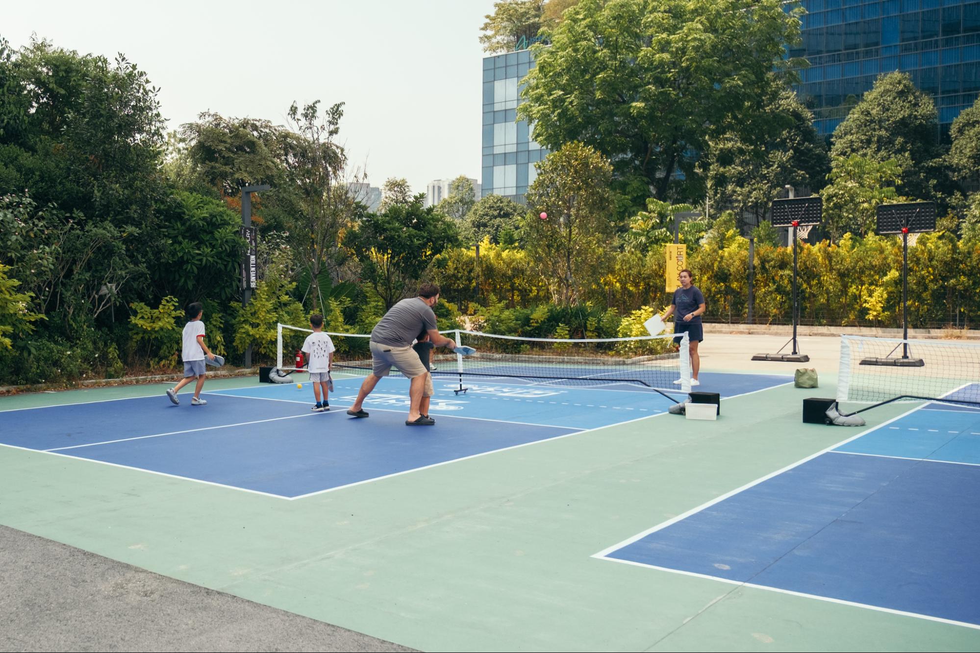 Pickleball courts