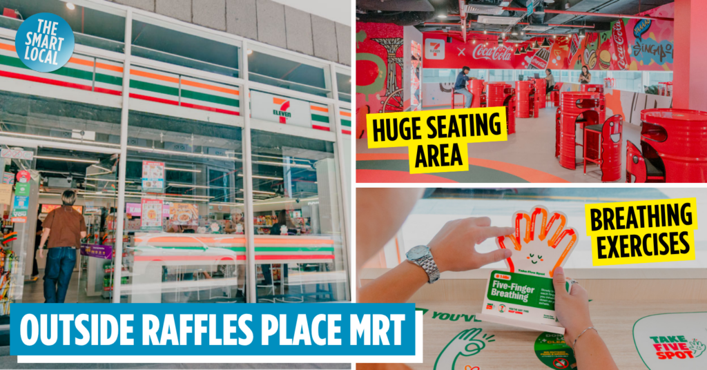 7-Eleven Has A New 2-Storey Outlet In The CBD, With A Dine-In Zone & DIY Drink Bar 7-Eleven The House of Eden cover image