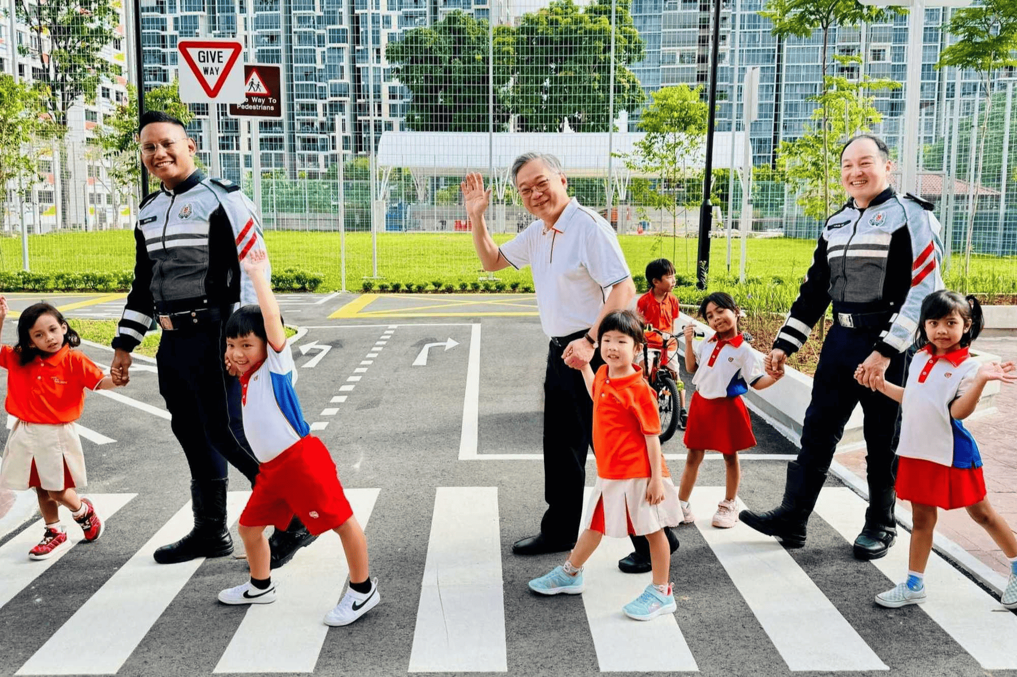 singapore road safety park - traffic games