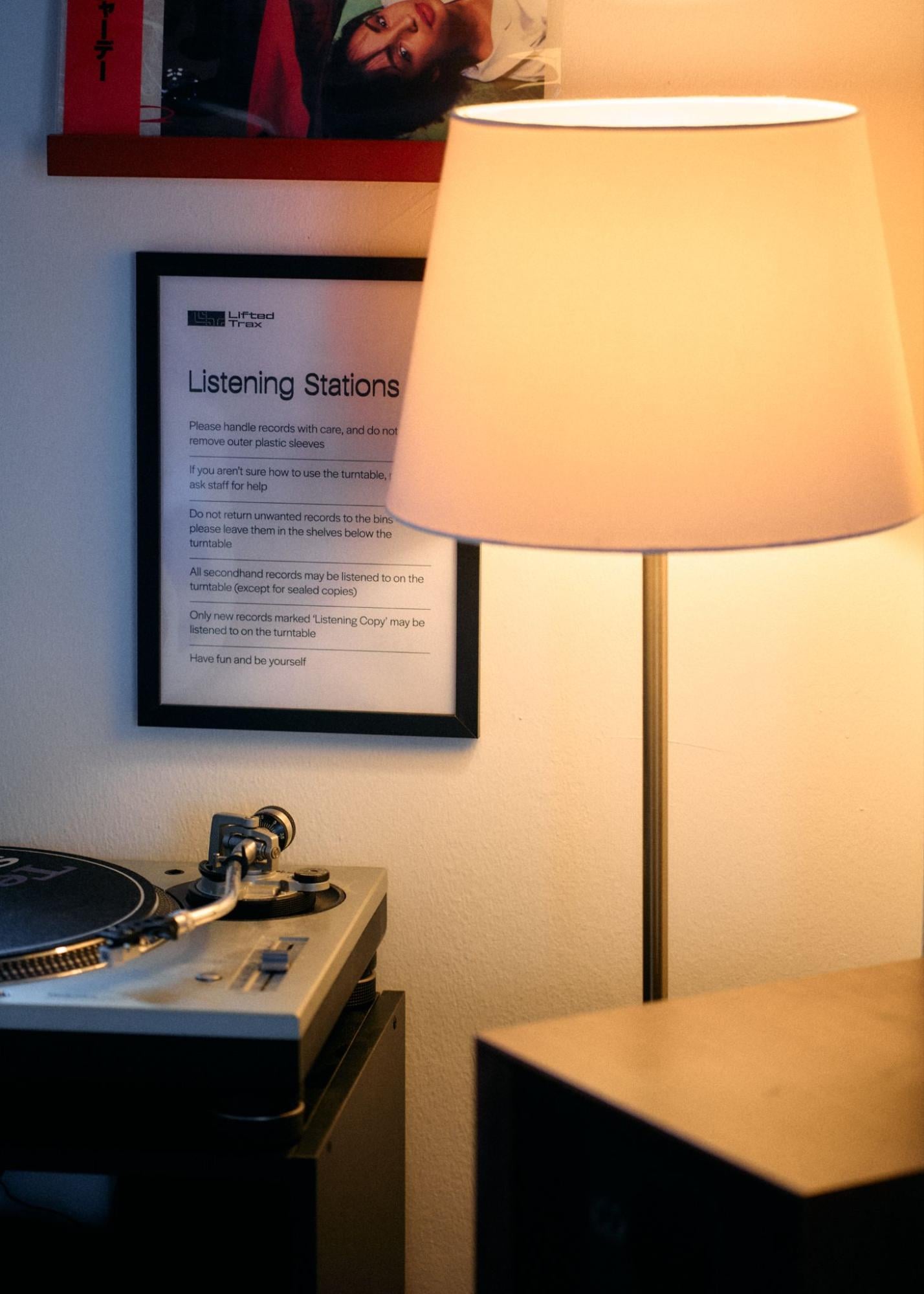 lifted trax listening stations