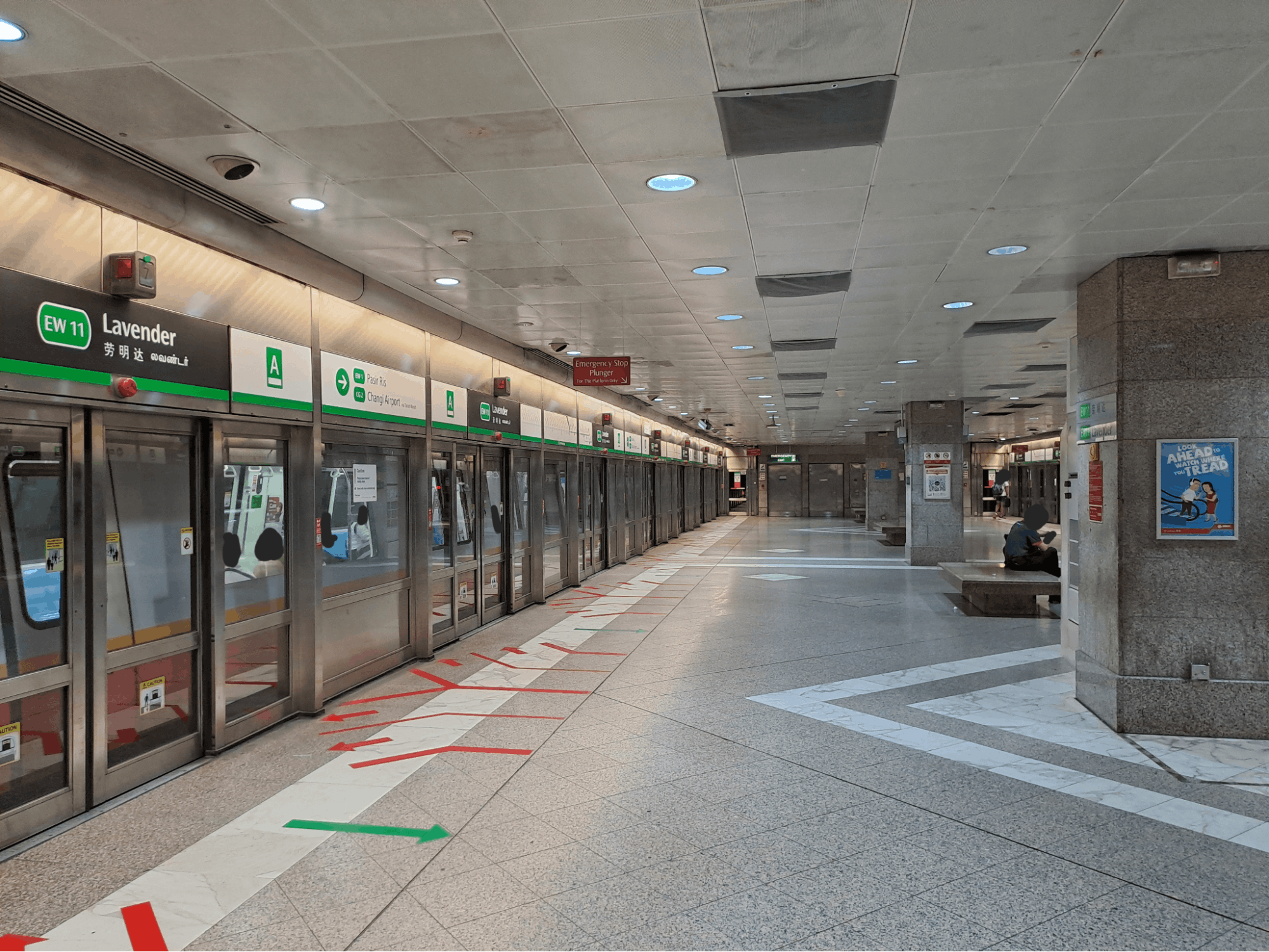 public transport transfer rules - mrt station